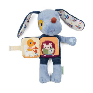 Peluche phosphorescente et livre en tissu : Jules le chien - LILLIPUTIENS – Image 3