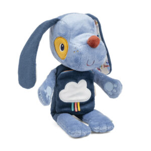 Peluche phosphorescente et livre en tissu : Jules le chien - LILLIPUTIENS