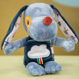 Peluche phosphorescente et livre en tissu : Jules le chien - LILLIPUTIENS – Image 6