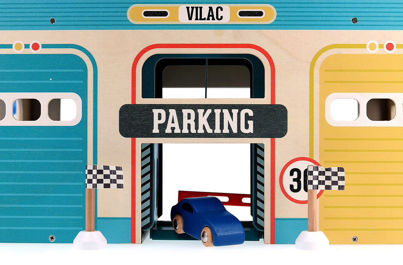 Garage en bois vintage, Vilacity - VILAC – Image 3