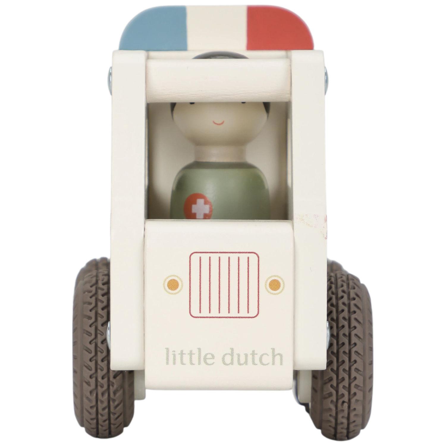 Voiture Ambulance en bois - LITTLE DUTCH – Image 3