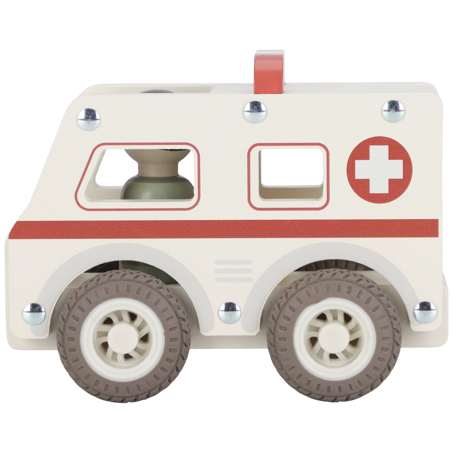 Voiture Ambulance en bois - LITTLE DUTCH – Image 2