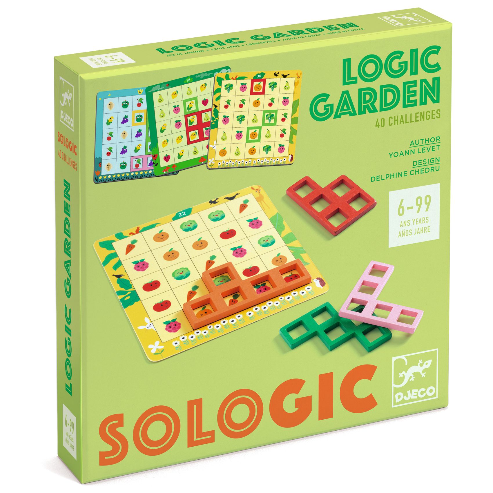 Jeu Logic Garden, Sologic - DJECO