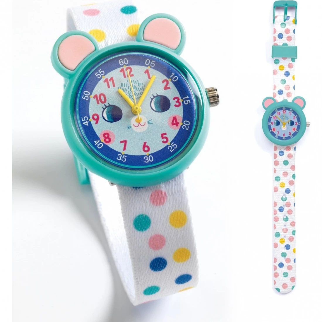 Montre pédagogique Souris TICLOCK - DJECO