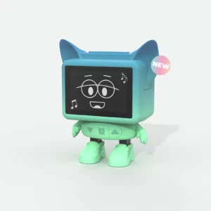 Réveil / horloge dansante Bleu - MOB