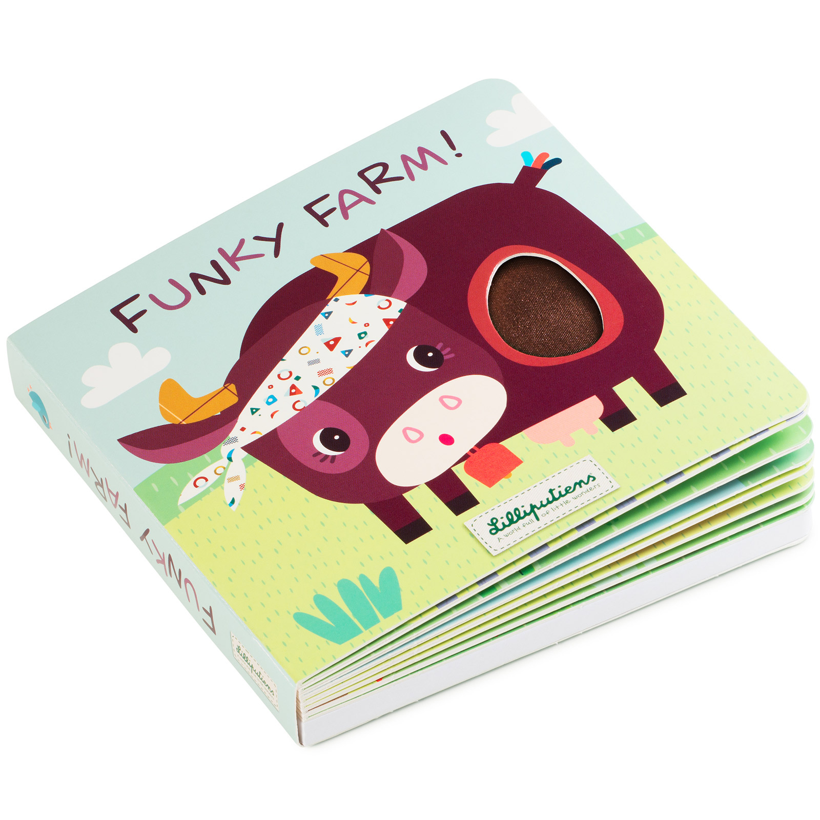 Livre tactile et sonore Funky Farm - LILLIPUTIENS