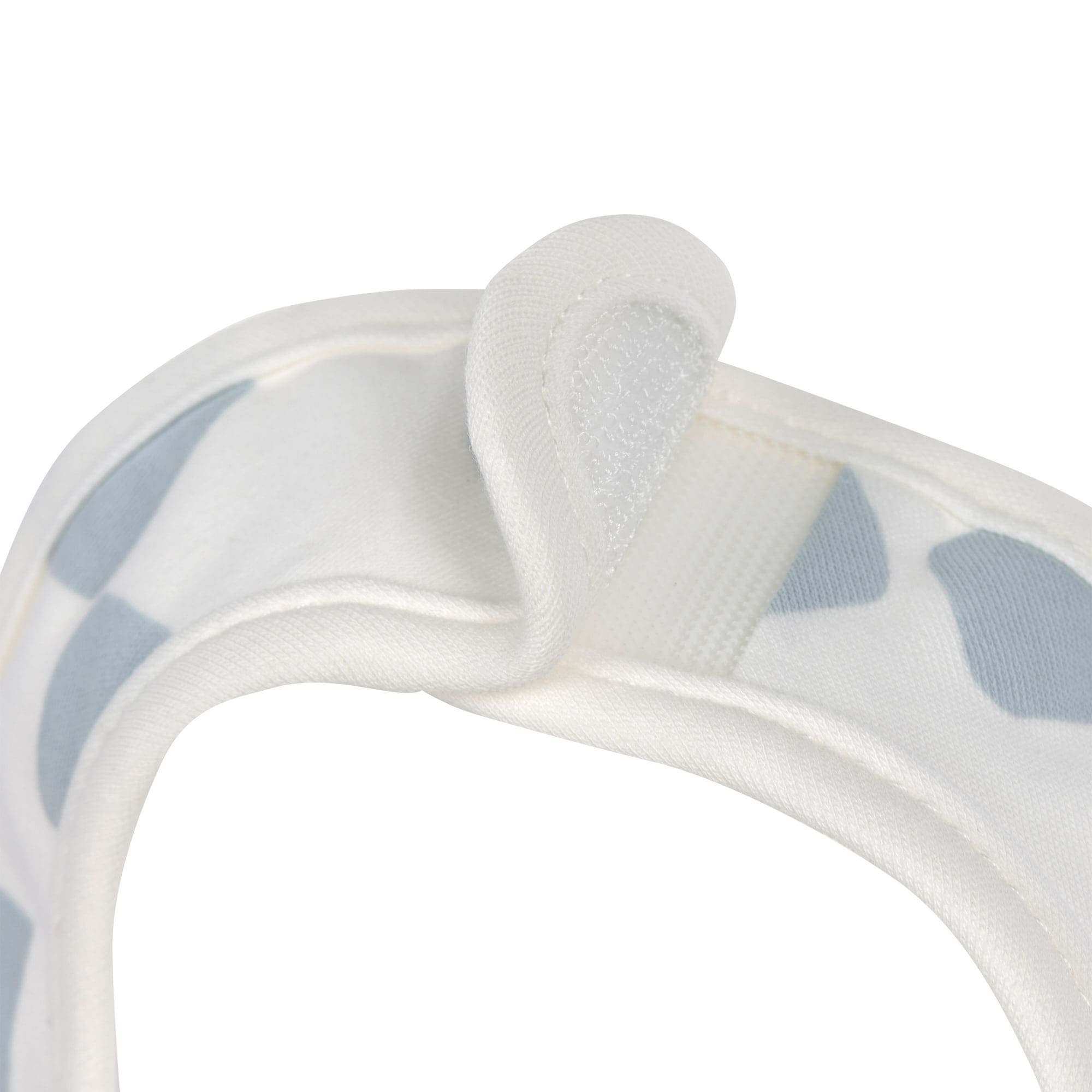 Lot de 3 bavoirs naissance Happy Fruits bleu clair- LASSIG – Image 3