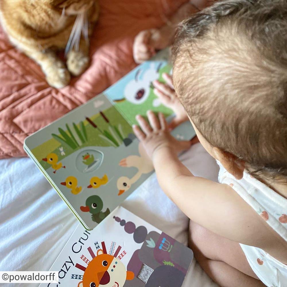 Livre tactile et sonore Funky Farm - LILLIPUTIENS – Image 2