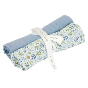 Set de 2 langes en gaze de coton Forest friends (70 x 70 cm) – LITTLE DUTCH
