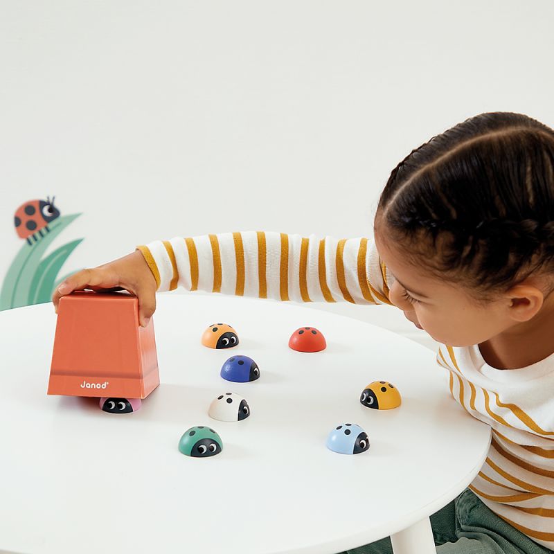 Jeu de mémoire 2 en 1 Coccinelles - JANOD – Image 4