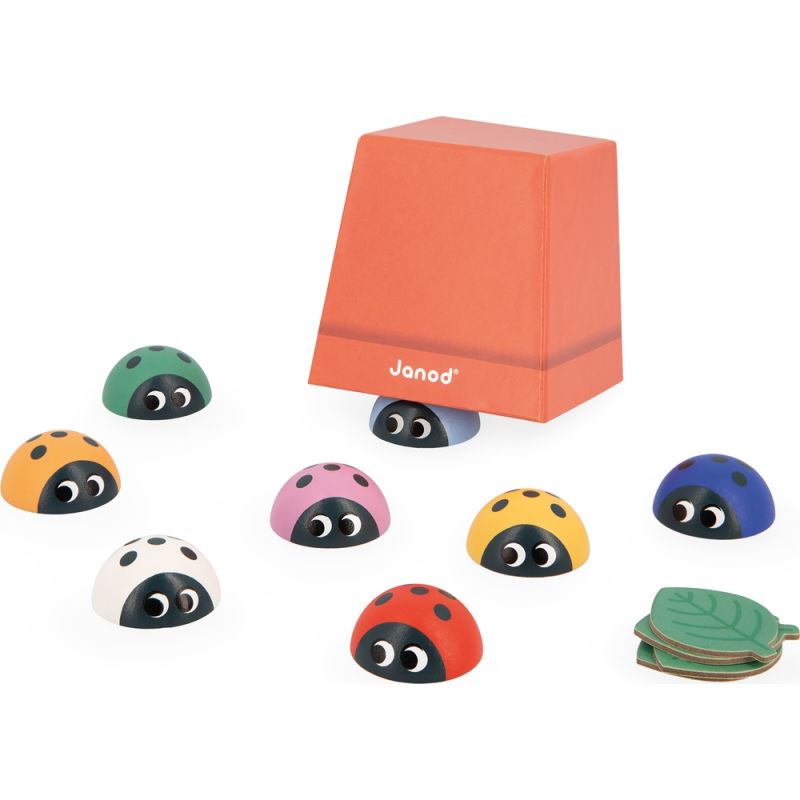 Jeu de mémoire 2 en 1 Coccinelles - JANOD – Image 2
