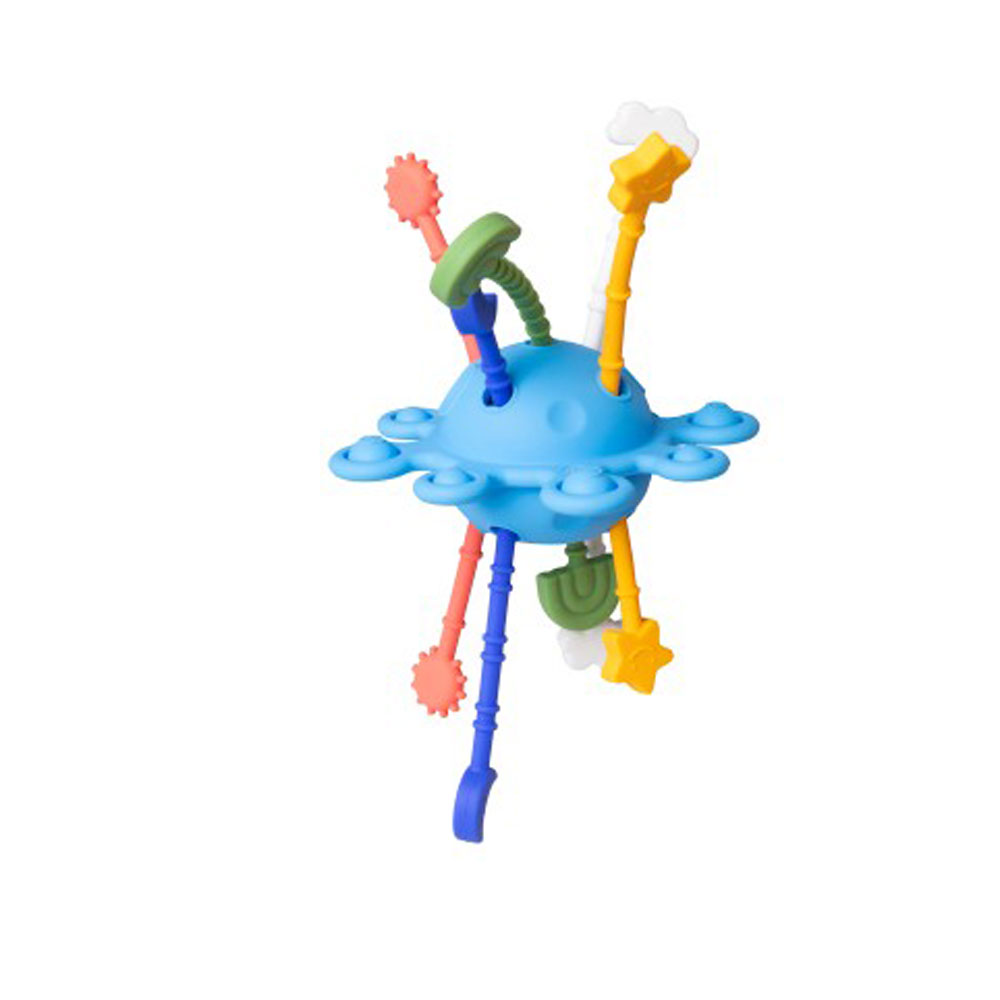 Jouet d'éveil, sensoriel et de dentition Planète multicolore - LITTLE L – Image 2