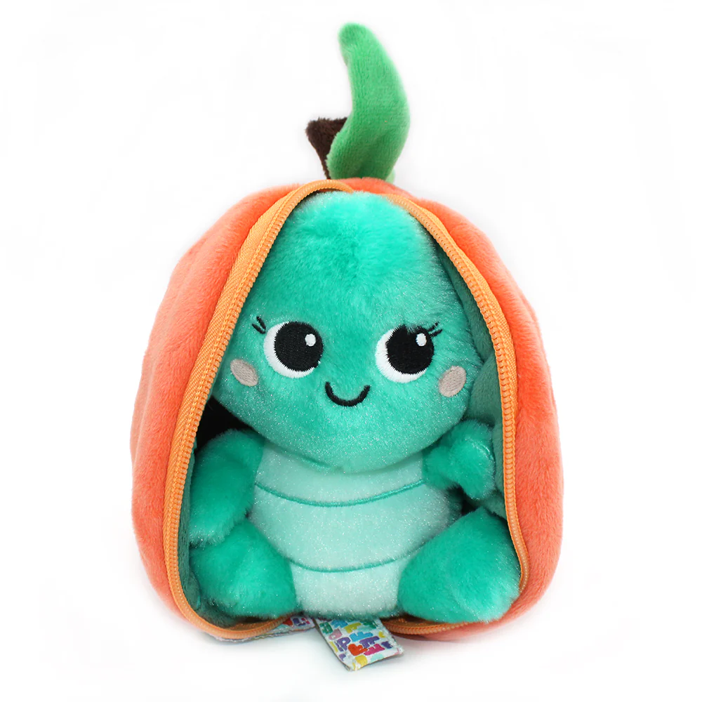 Flipetz : Peluche Corvet la tortue/pêche - LES DEGLINGOS – Image 3