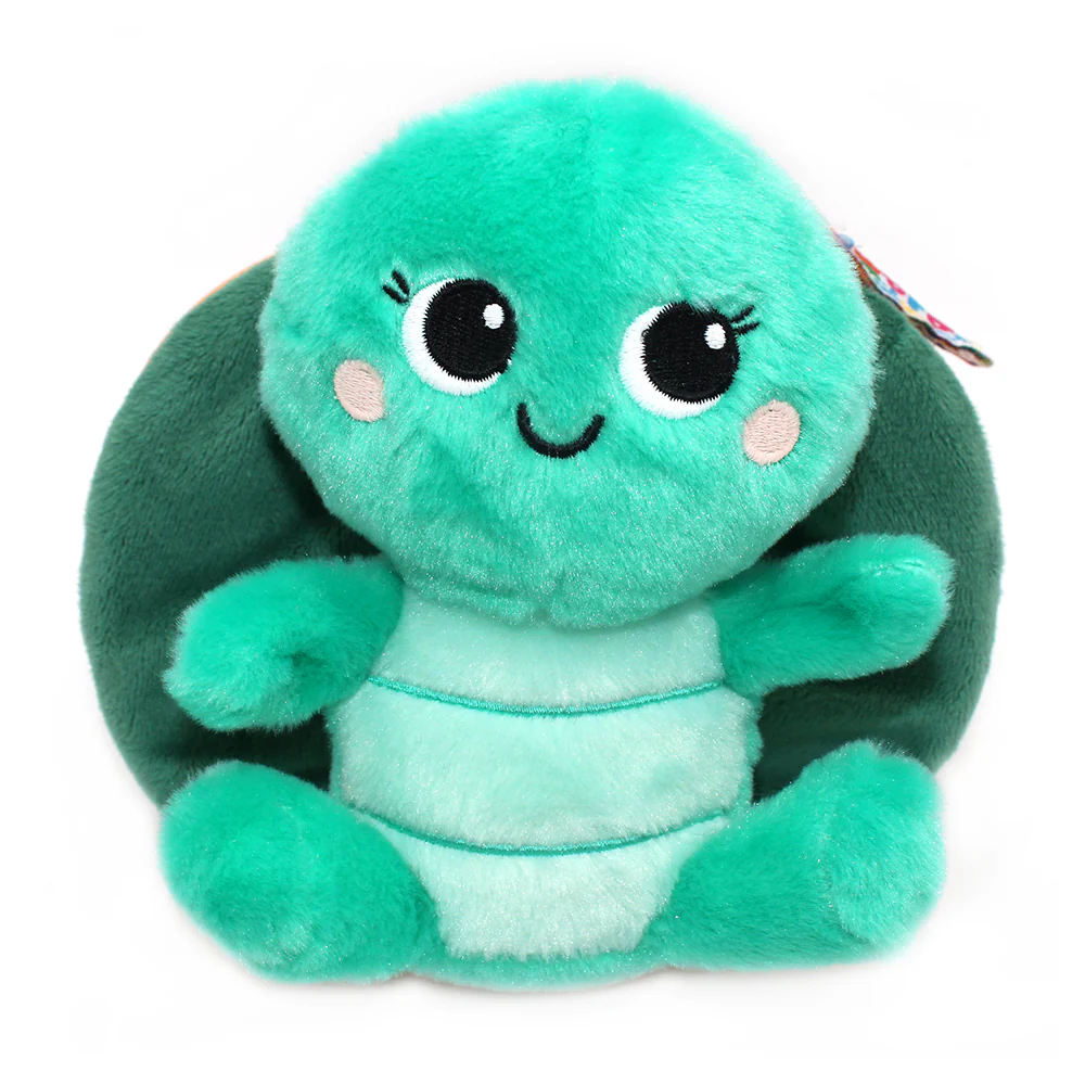 Flipetz : Peluche Corvet la tortue/pêche - LES DEGLINGOS – Image 4