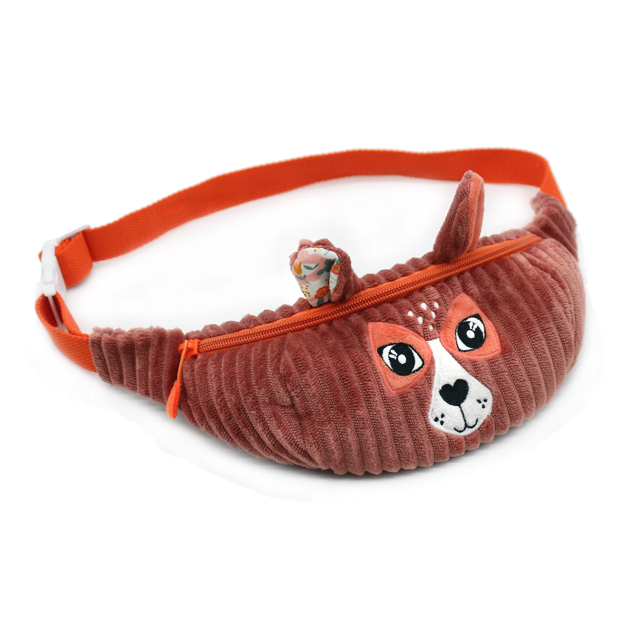 Sac banane en velours côtelé Mélimélos la biche - LES DEGLINGOS – Image 3