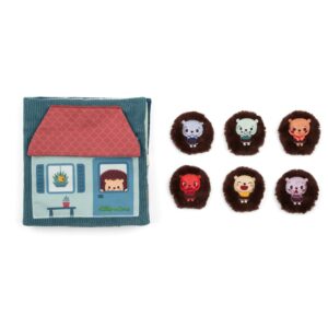 Livre d'éveil interactif Emotions de Leon -  LILLIPUTIENS