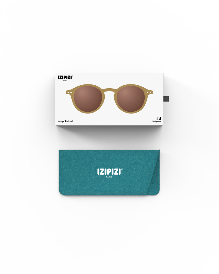 Lunettes de soleil Enfant 7-11 ans #D Golden green – IZIPIZI – Image 5