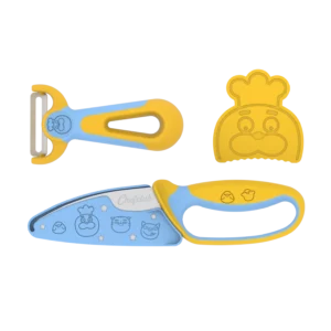 Kit découpe enfant : Couteau & éplucheur sécurisés - CHEFCLUB KIDS