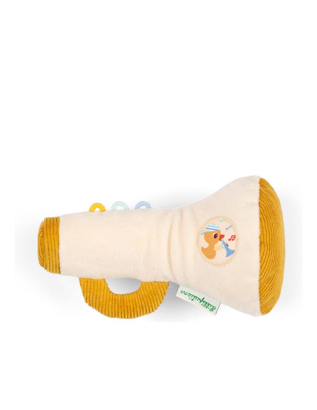 Hochet Trompette Gaspard le Canard - LILLIPUTIENS