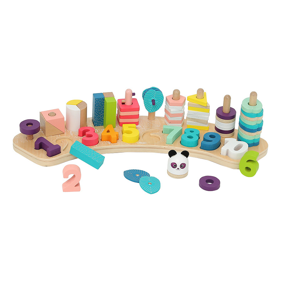 Jeu de numération en bois 1-2-3 Sous la Canopée - VILAC – Image 7