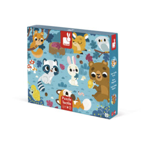 Puzzle Tactile Les Animaux de la Forêt 20 pièces - JANOD