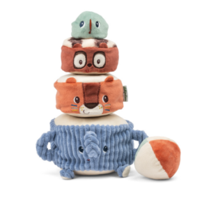 Pyramide sonore en tissu à empiler - LILLIPUTIENS