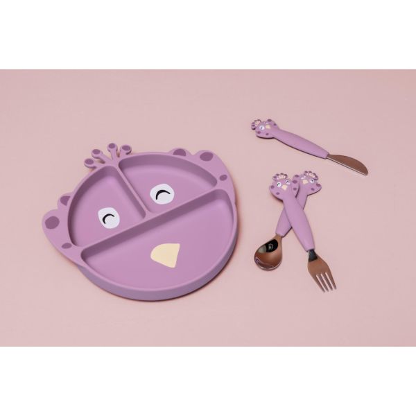 Lot de 3 couverts en silicone Mrs. Peacock – TRIXIE – Image 4