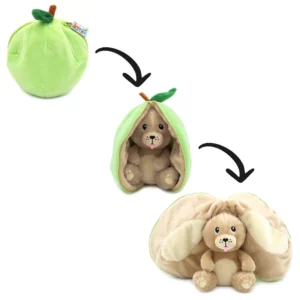 Flipetz : Peluche Crocket le chien/pomme – LES DEGLINGOS