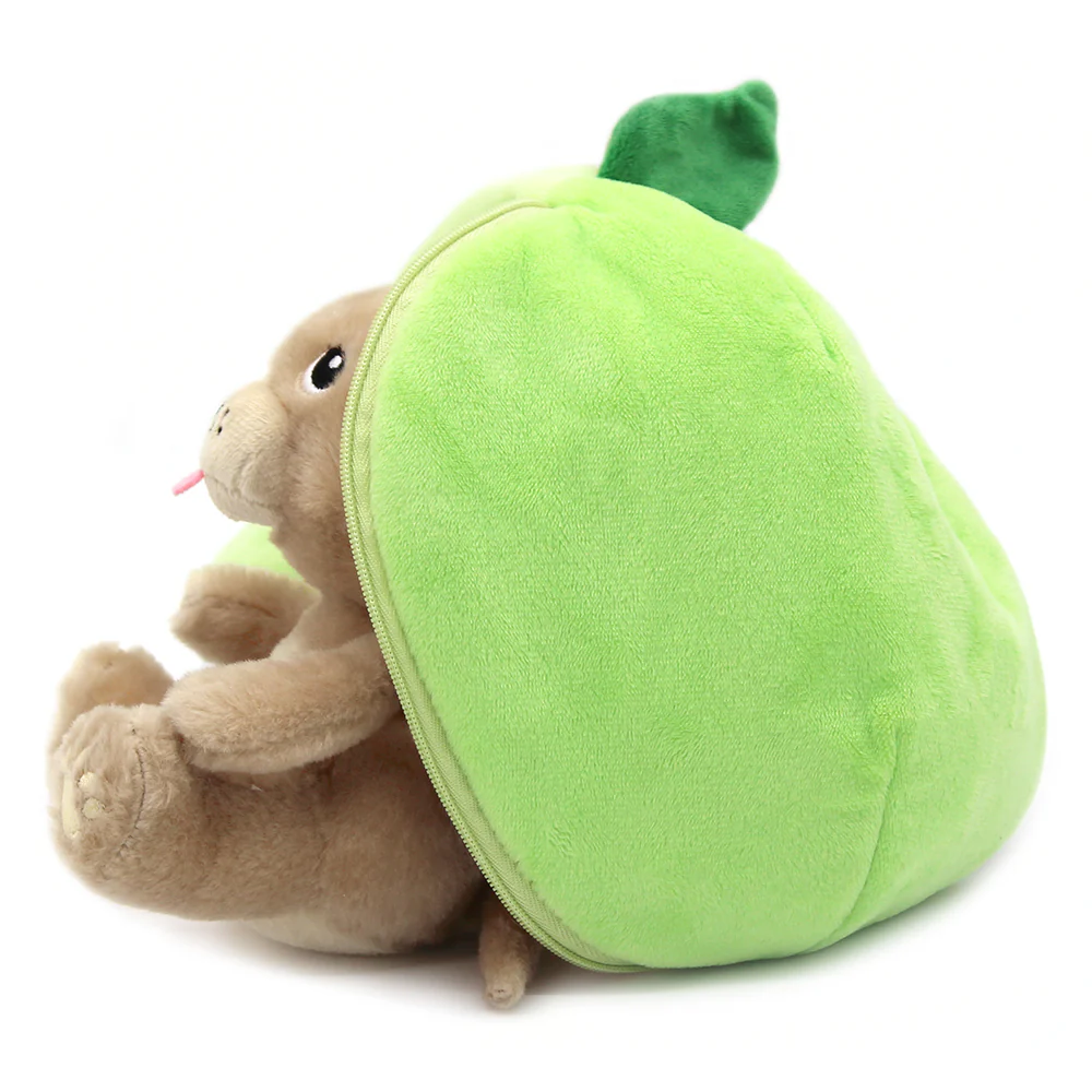 Flipetz : Peluche Crocket le chien/pomme – LES DEGLINGOS – Image 5