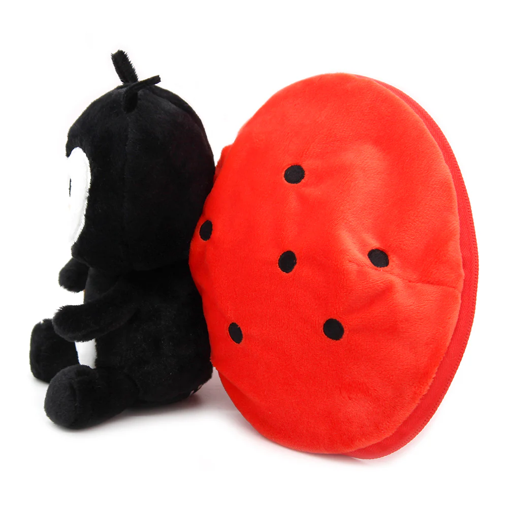 Flipetz : Peluche Comet la coccinelle/tomate – LES DEGLINGOS – Image 5