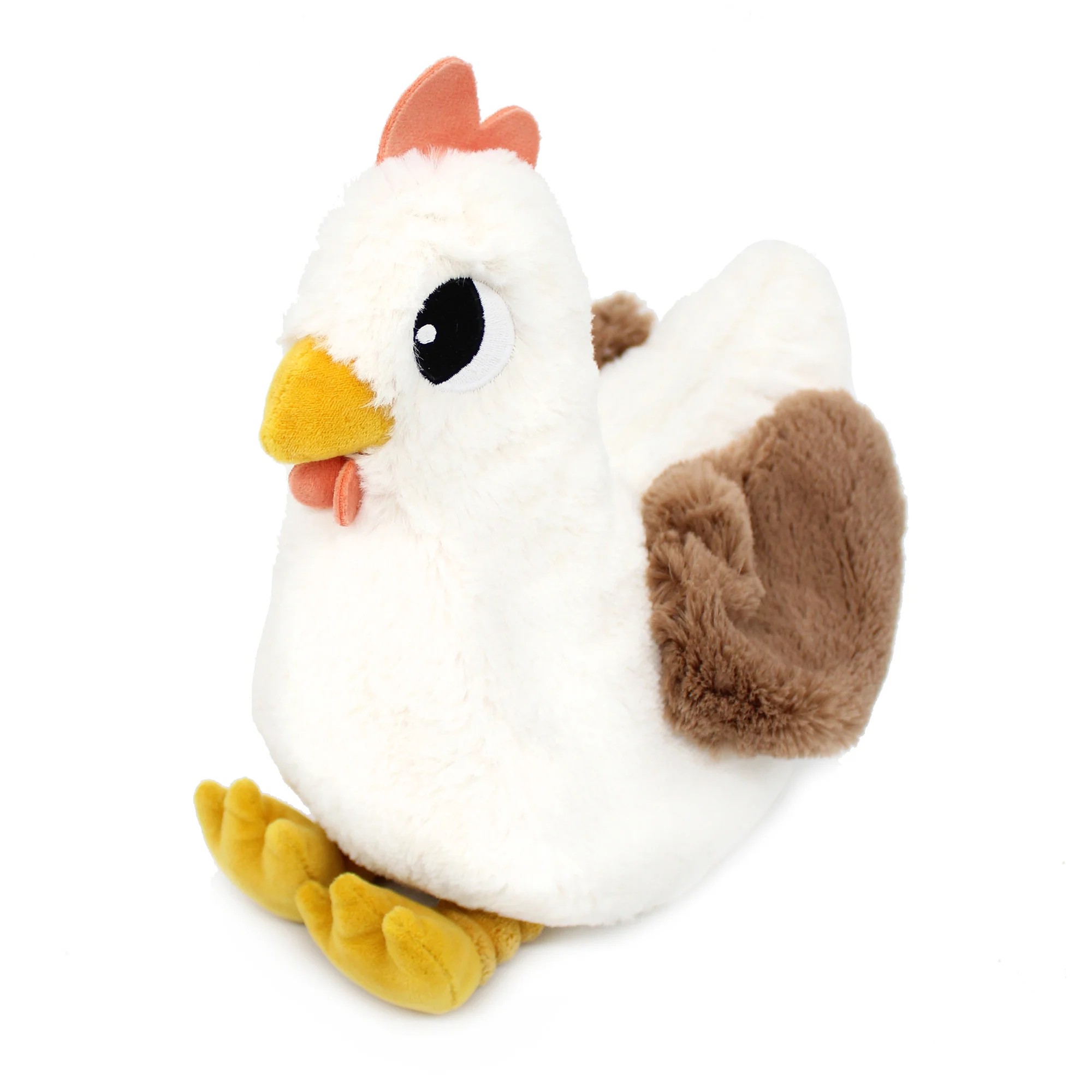 Ptipotos : Peluche Pioupiou la poule son bébé - LES DEGLINGOS – Image 3