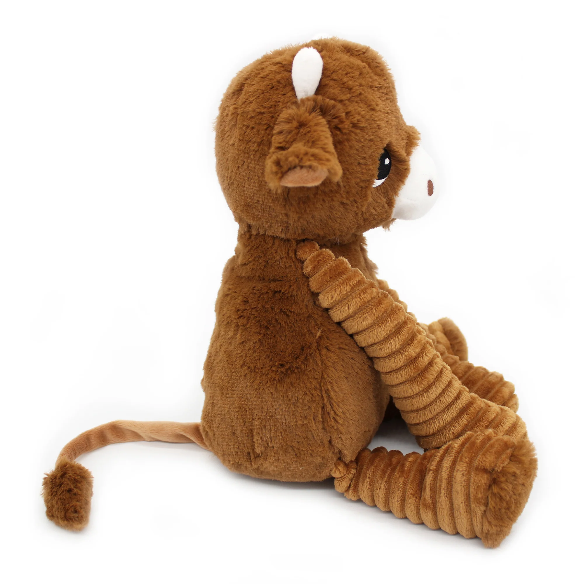 Ptipotos : Peluche vache Hindou et son bébé cassonade - LES DEGLINGOS – Image 4