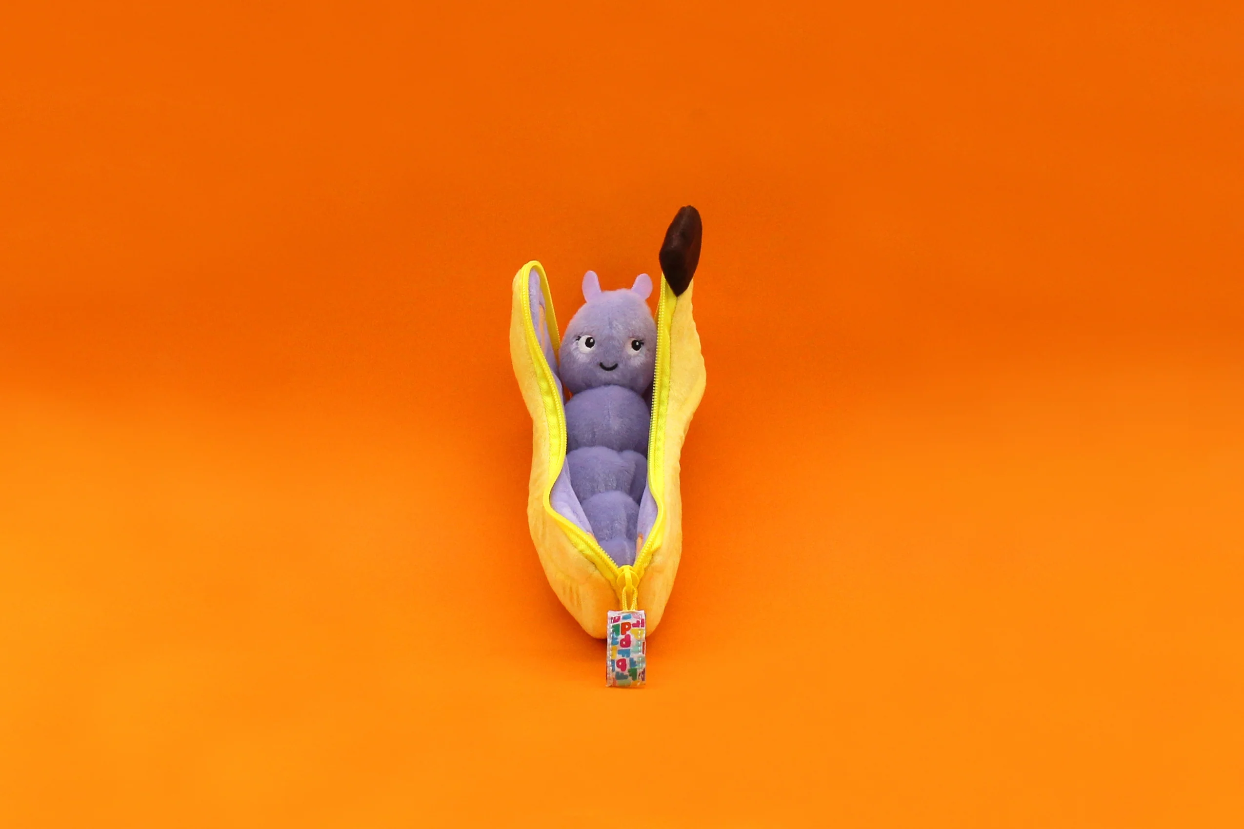 Flipetz : Peluche Poppet le papillon/banane – LES DEGLINGOS – Image 6