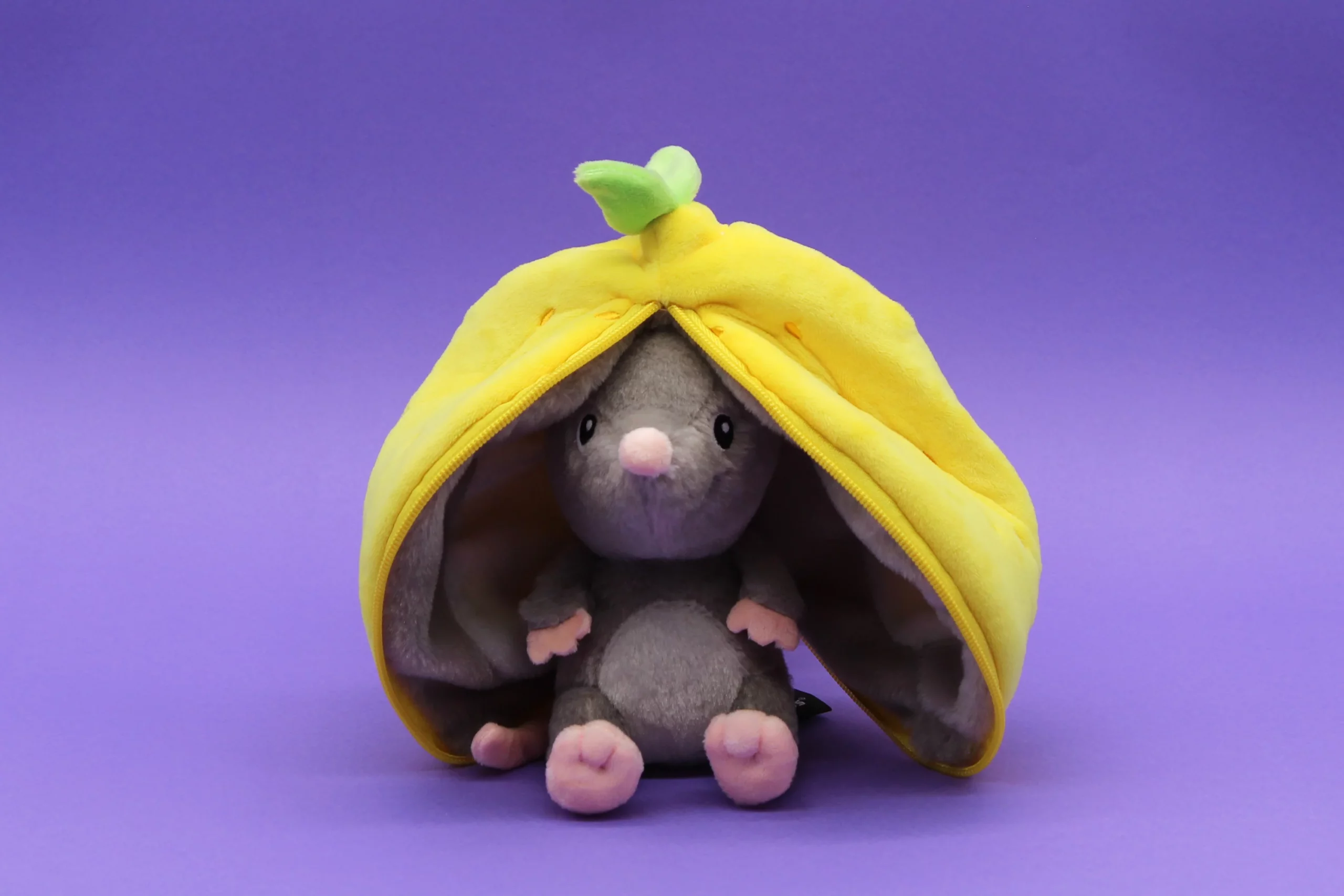 Flipetz : Peluche Rocket la souris /citron – LES DEGLINGOS CITRON – Image 7