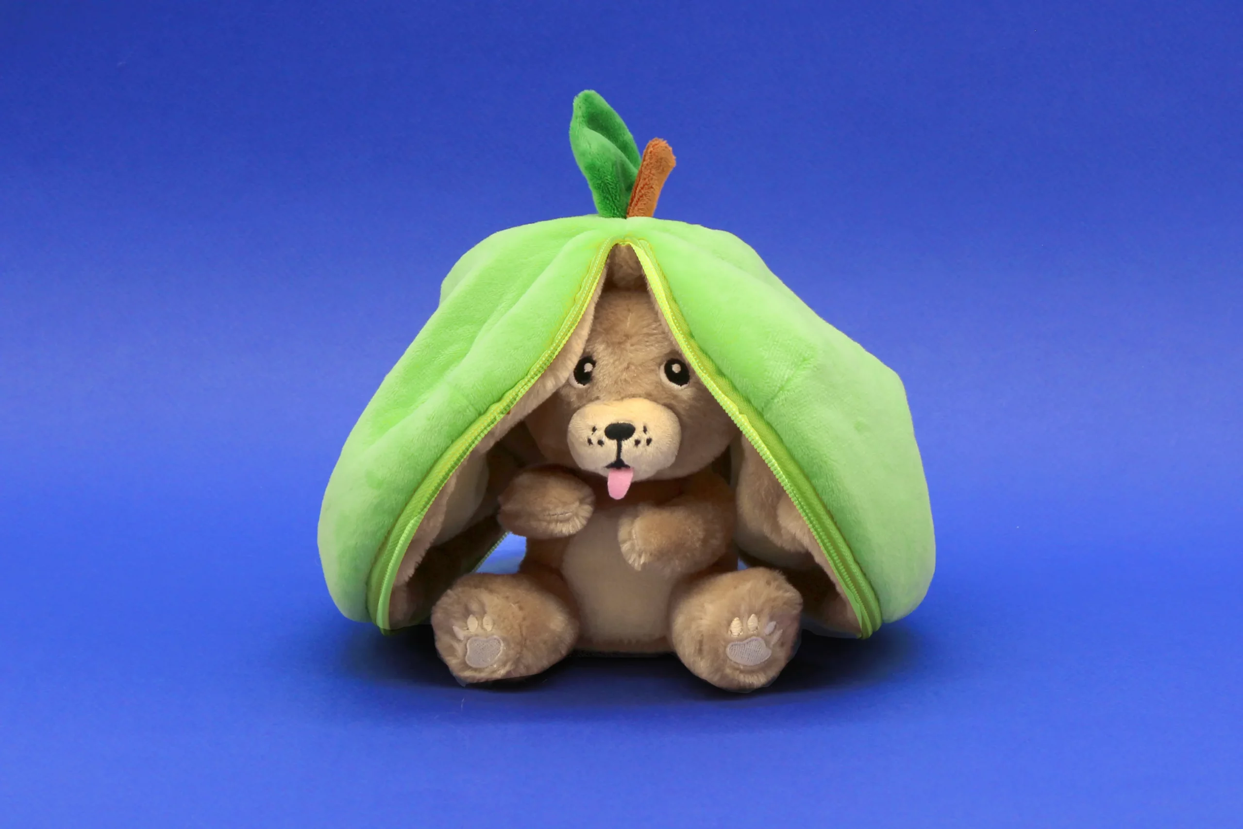 Flipetz : Peluche Crocket le chien/pomme – LES DEGLINGOS – Image 7