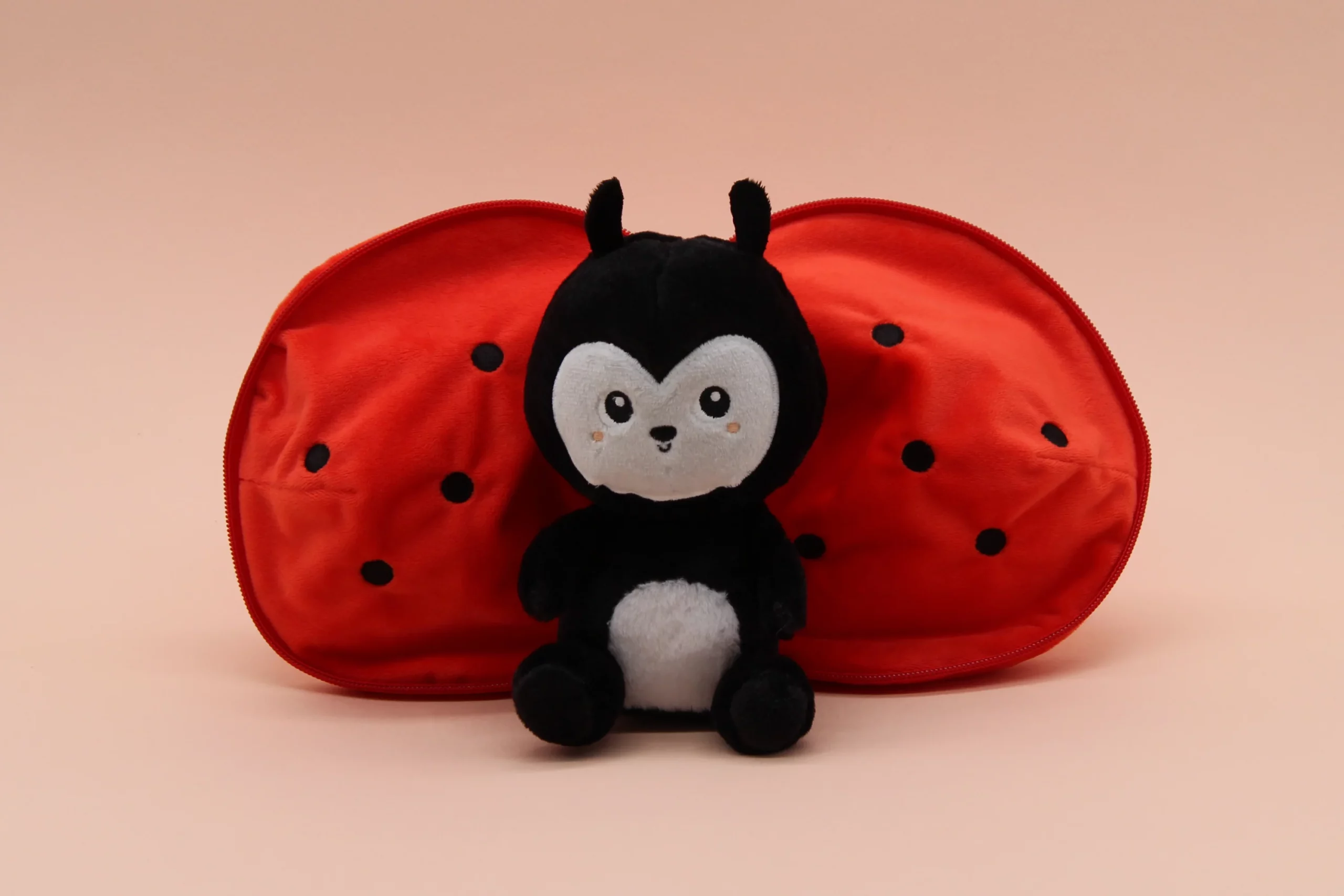 Flipetz : Peluche Comet la coccinelle/tomate – LES DEGLINGOS – Image 7