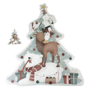 Puzzle Sapin de Noel (35 pièces) - LITTLE DUTCH