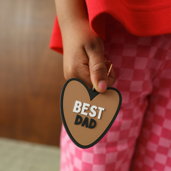 Porte-Clés "BEST DAD" - ATELIER WAGRAM – Image 2