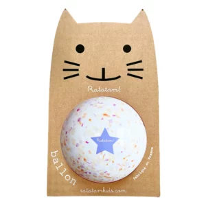 Ballon effet "terrazo" 22 cm - RATATAM