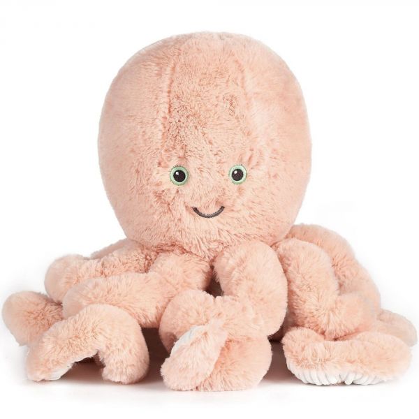 Peluche ultra douce poulpe – Rose des sables 25 cm - BBetCO