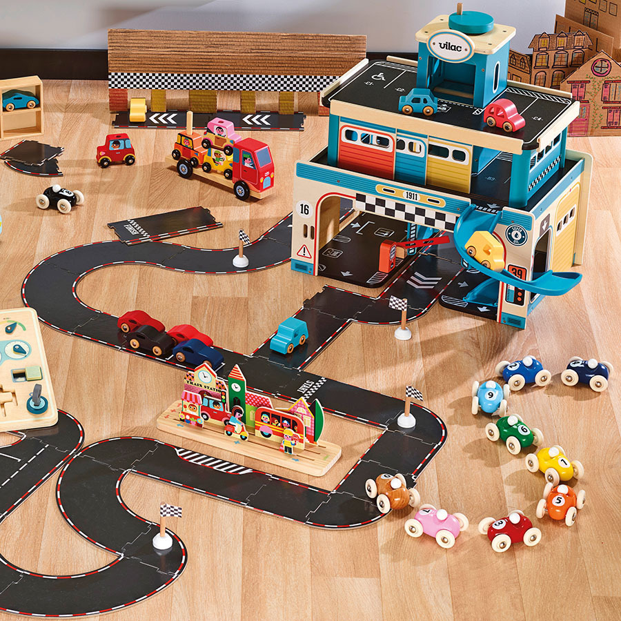 Circuit réversible en carton, Vilacity- VILAC – Image 9