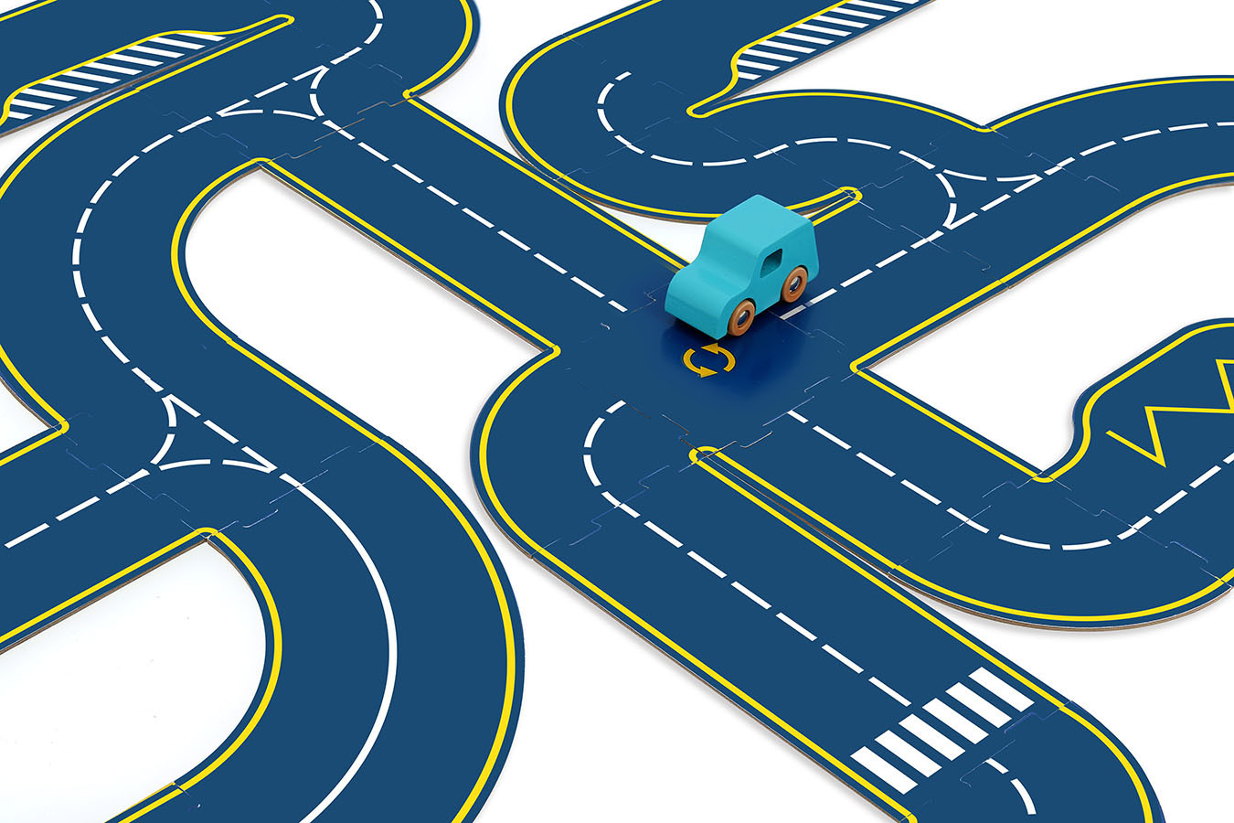 Circuit réversible en carton, Vilacity- VILAC – Image 8