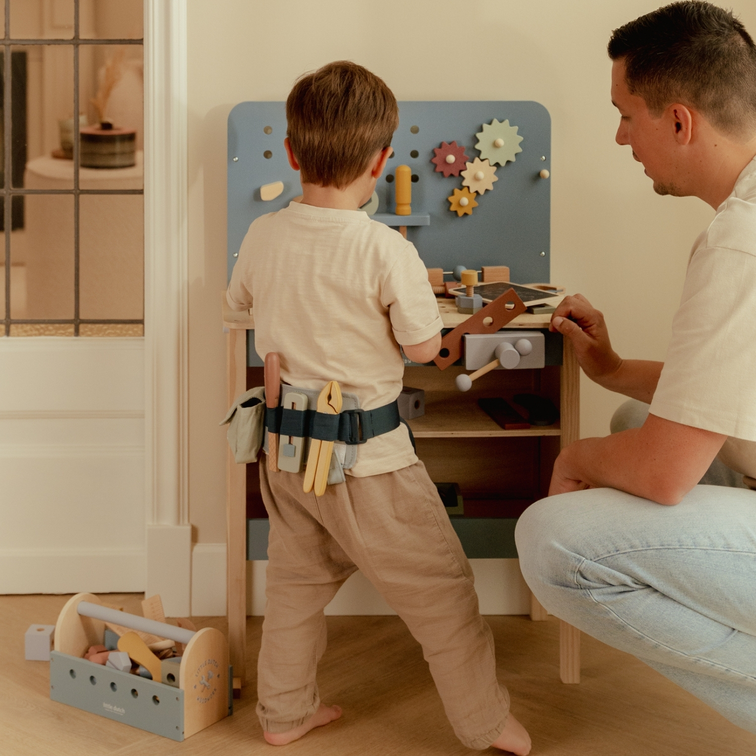 Ceinture à outils en bois FSC - LITTLE DUTCH – Image 5