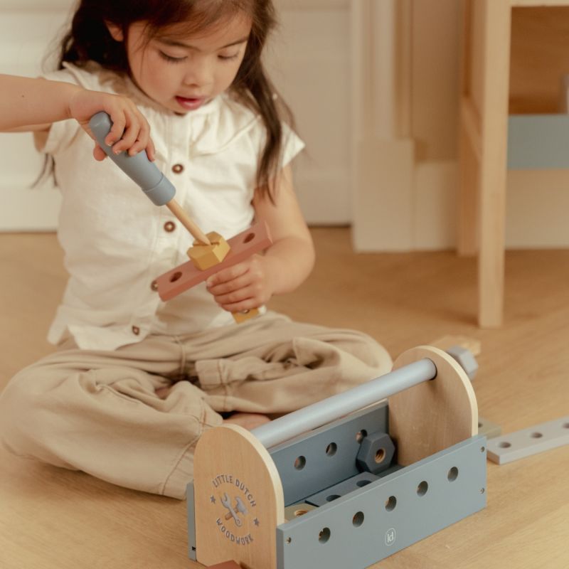 Boîte à outils en bois - LITTLE DUTCH – Image 3