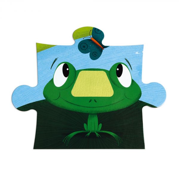 Puzzle enfant tactile Les animaux de la ferme 20 pièces - JANOD – Image 2