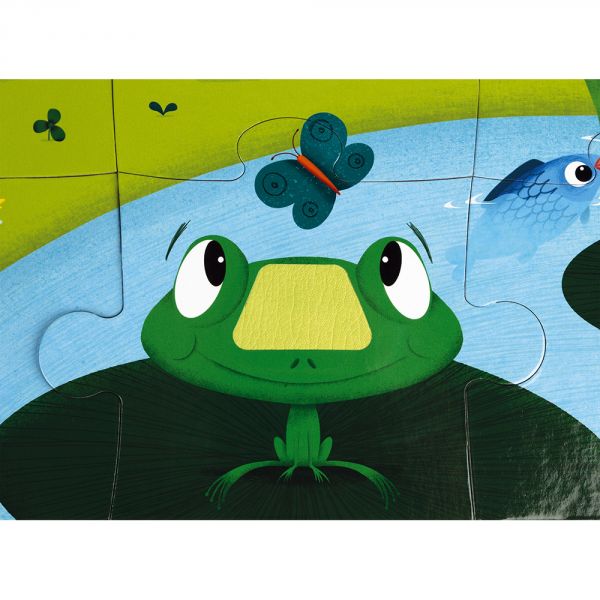 Puzzle enfant tactile Les animaux de la ferme 20 pièces - JANOD – Image 7