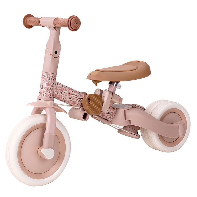 Tricycle 4-en-1 : Pink Fairy Floral - LITTLE DUTCH – Image 6